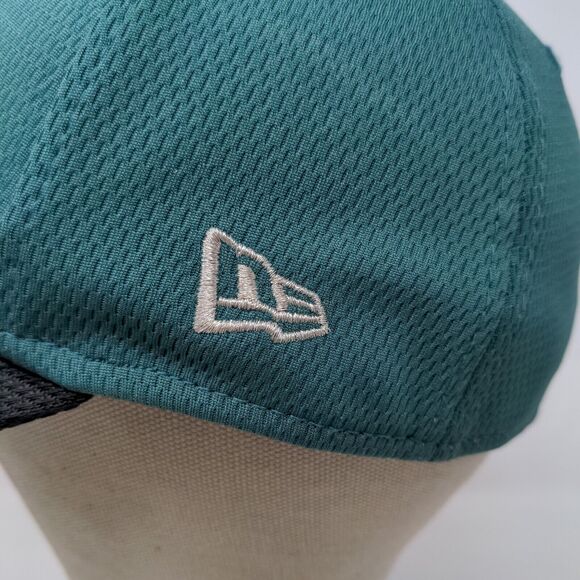 New Era Men's Fitted Hat Green Blue Size S/M Embroidered Philadelphia Eagles - Picture 6 of 12